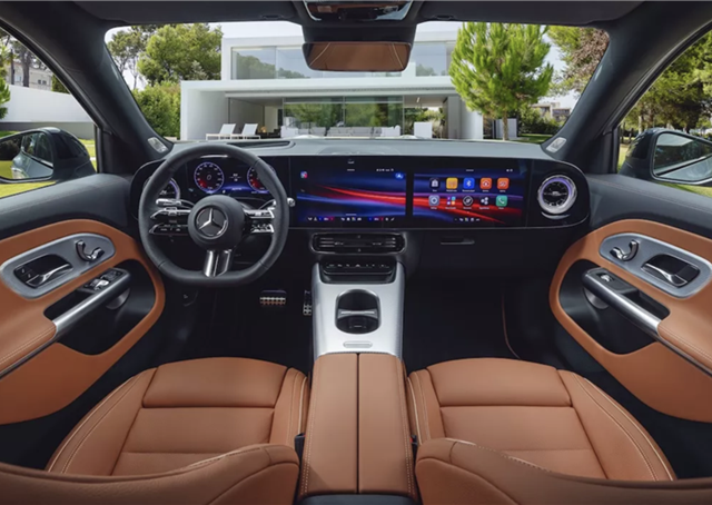 Dive into the mercedes GLB inner world